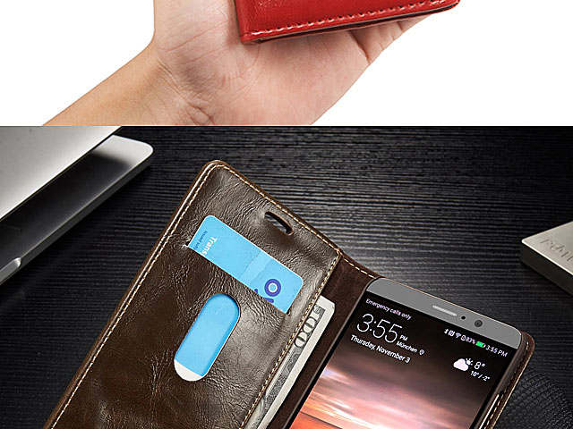 Huawei Mate 9 Magnetic Flip Leather Wallet Case