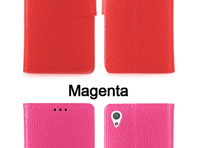 Sony Xperia XA Leather Flip Card Case