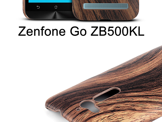 Asus Zenfone Go ZB500KL Woody Patterned Back Case