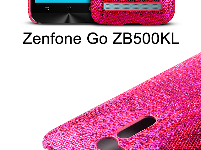 Asus Zenfone Go ZB500KL Glitter Plastic Hard Case