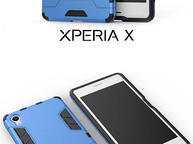 Sony Xperia X Iron Armor Plastic Case