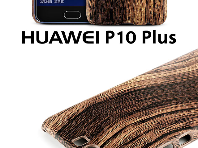 Huawei P10 Plus Woody Patterned Back Case