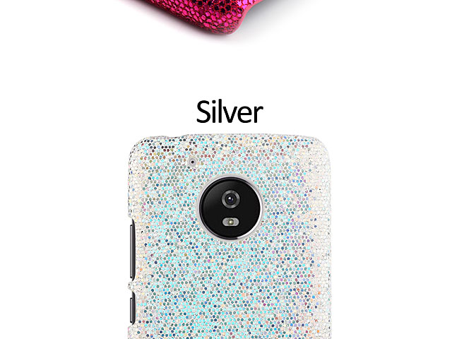 Motorola Moto G5 Glitter Plastic Hard Case