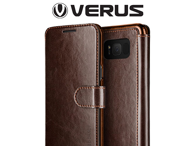 Verus Dandy Layered Leather Case for Samsung Galaxy S8+