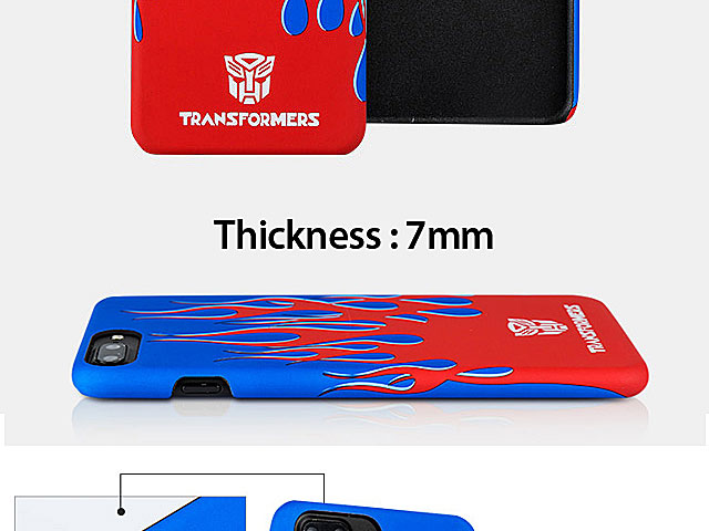 iPhone 7 Transformers Autobots Flames Back Case