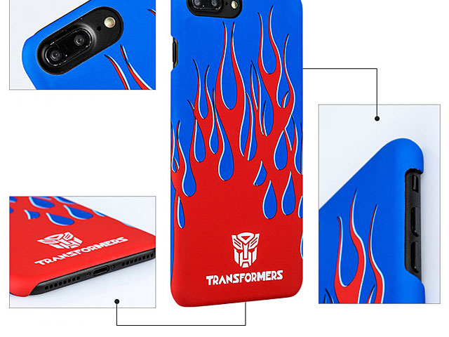iPhone 7 Transformers Autobots Flames Back Case