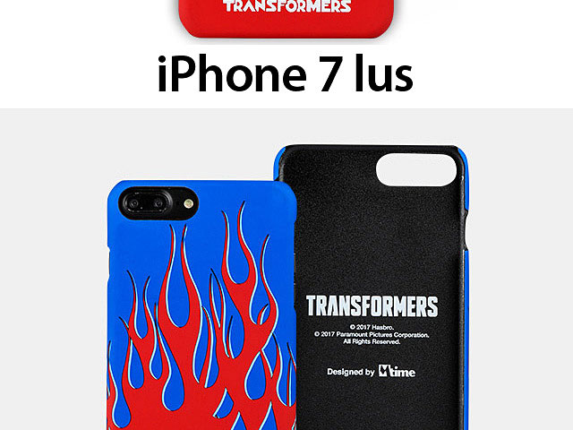 iPhone 7 Plus Transformers Autobots Flames Back Case