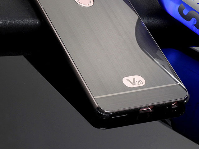 LG V20 Metallic Bumper Back Case