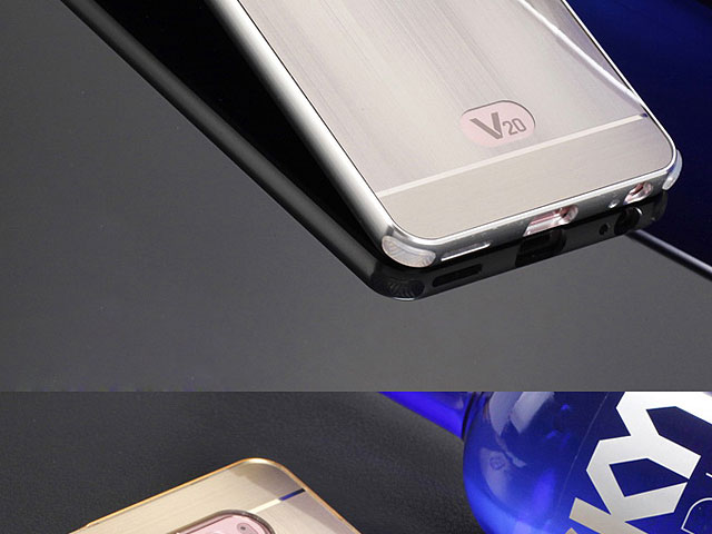 LG V20 Metallic Bumper Back Case