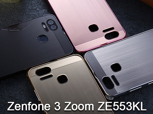 Asus Zenfone 3 Zoom ZE553KL Metallic Bumper Back Case