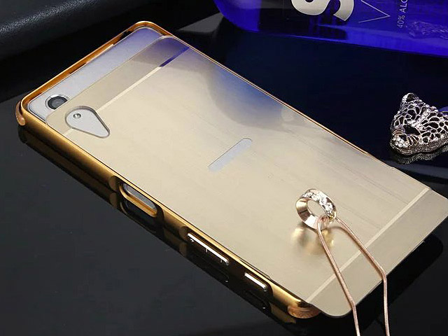 Sony Xperia XA Metallic Bumper Back Case