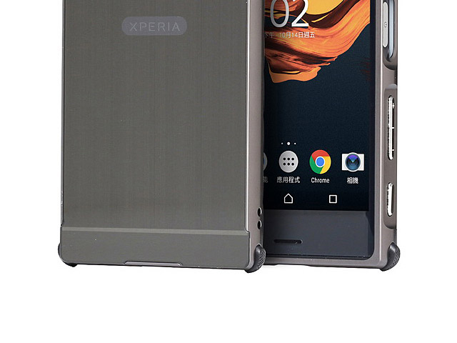 Sony Xperia XZ Premium Metallic Bumper Back Case