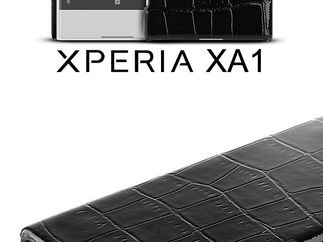 Sony Xperia XA1 Crocodile Leather Back Case
