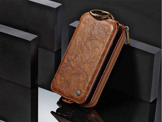 iPhone 6 Plus / 6s Plus Coarse Crack Wallet Flip Leather Case