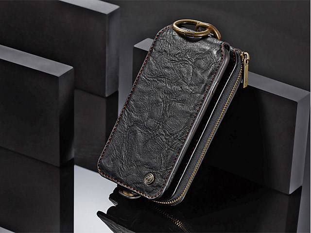 iPhone 7 Plus Coarse Crack Wallet Flip Leather Case