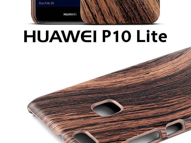 Huawei P10 Lite Woody Patterned Back Case