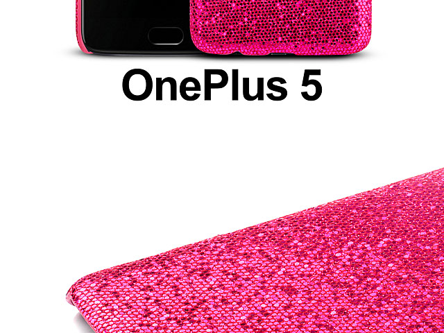 OnePlus 5 Glitter Plastic Hard Case