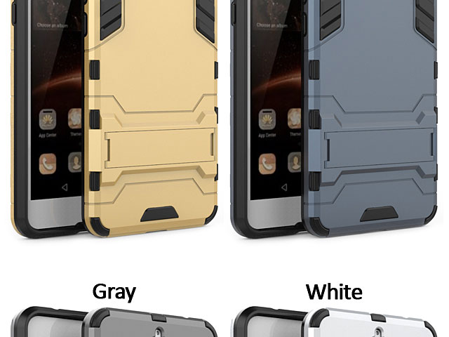 Huawei Y5 (2017) Iron Armor Plastic Case