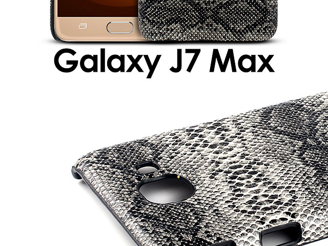 Samsung Galaxy J7 Max Faux Snake Skin Back Case