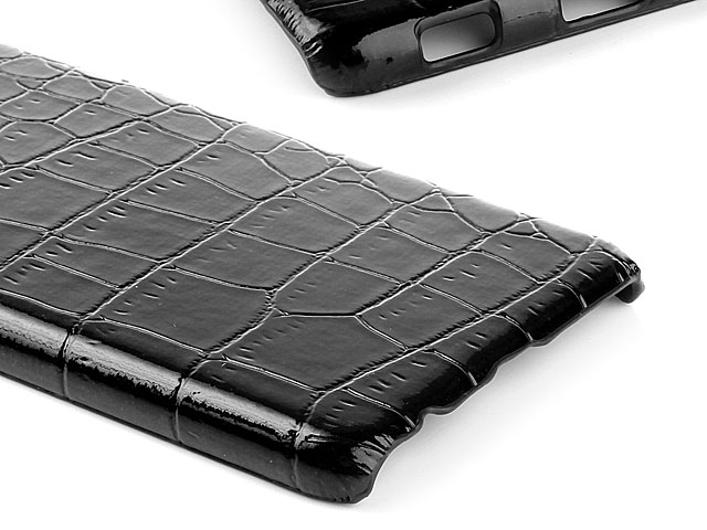 Samsung Galaxy J7 Max Crocodile Leather Back Case
