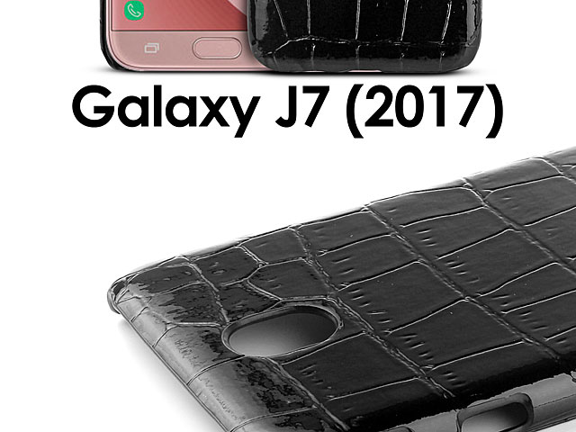 Samsung Galaxy J7 (2017) J7300 Crocodile Leather Back Case