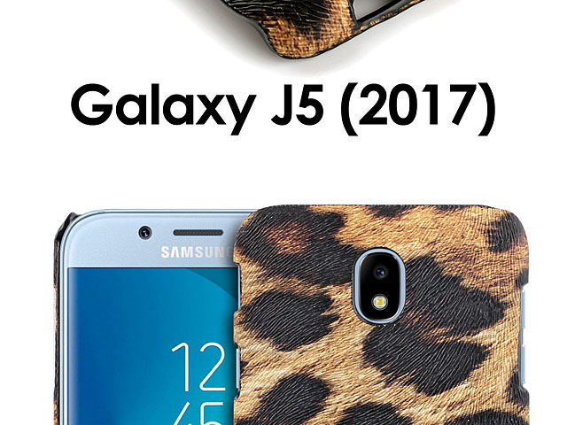 Samsung Galaxy J5 (2017) J5300 Embossed Leopard Stripe Back Case