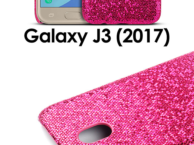 Samsung Galaxy J3 (2017) J3300 Glitter Plastic Hard Case