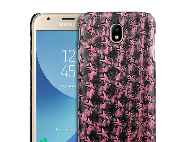 Samsung Galaxy J3 (2017) J3300 Embossed Star Back Case