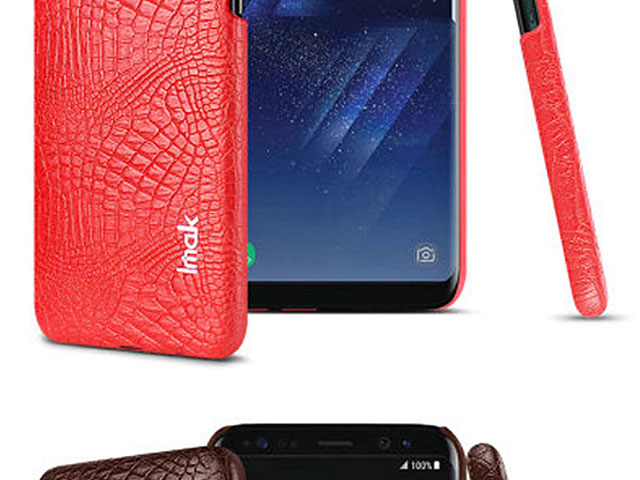 Imak Crocodile Leather Back Case for Samsung Galaxy S8+