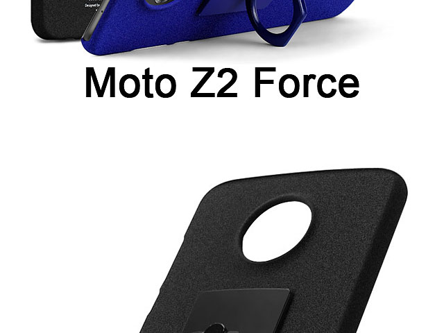 Imak Marble Pattern Back Case for Motorola Moto Z2 Force