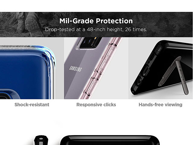 Spigen Ultra Hybrid S Case for Samsung Galaxy Note8