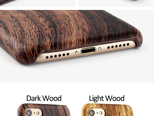 iPhone 8 Woody Patterned Back Case
