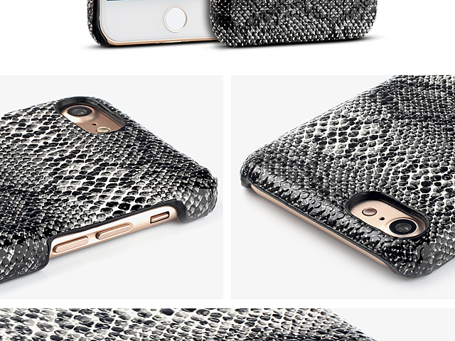 iPhone 8 Faux Snake Skin Back Case