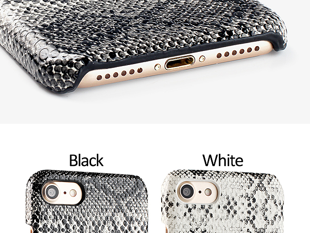 iPhone 8 Faux Snake Skin Back Case