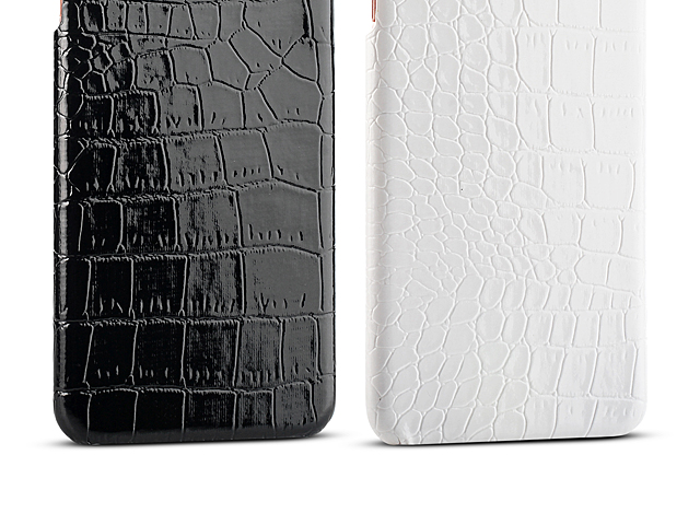 iPhone 8 Plus Crocodile Leather Back Case