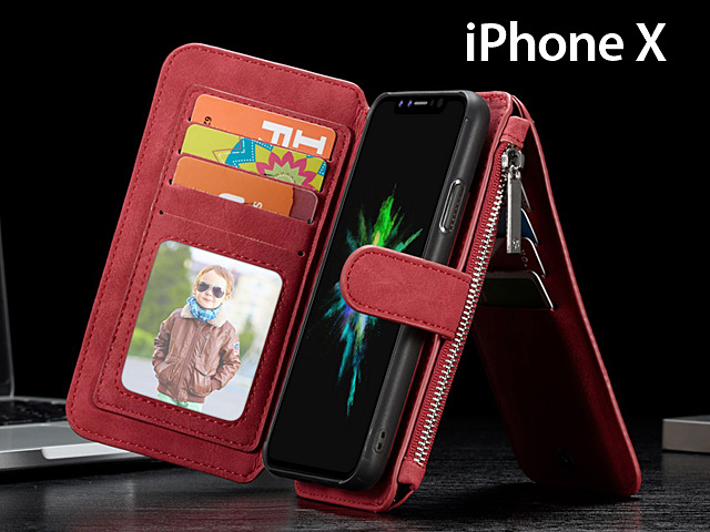 iPhone X Diary Wallet Case