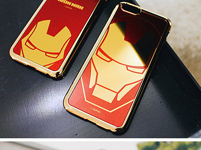 MARVEL Captain America Mirror Art Back Case for iPhone 8 Plus