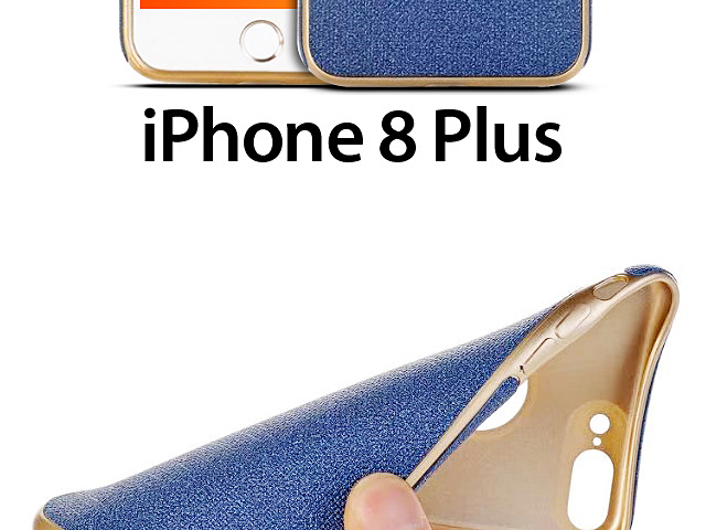 iPhone 8 Plus Jeans Soft Back Case