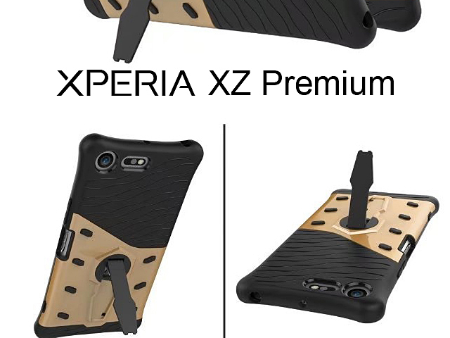 Sony Xperia XZ Premium Armor Case with Stand