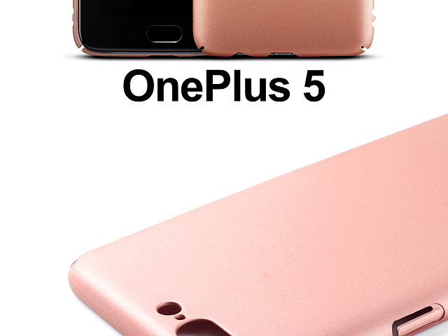 OnePlus 5 Ultra-Thin Rubberized Back Hard Case