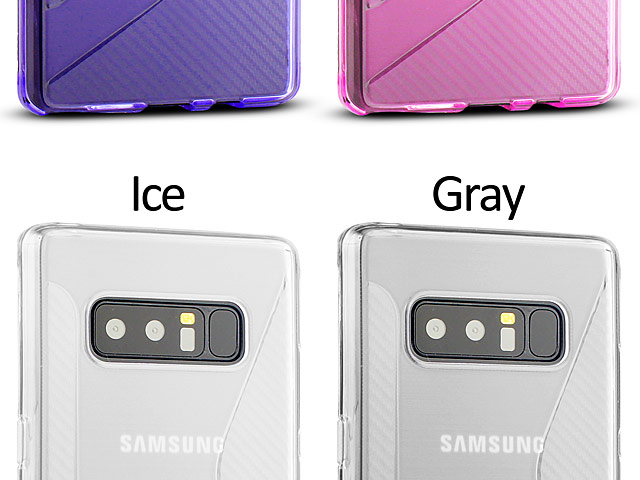 Samsung Galaxy Note8 Wave Plastic Back Case