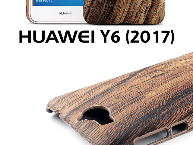 Huawei Y6 (2017) Woody Patterned Back Case