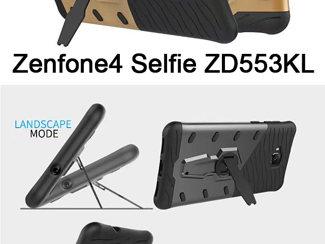 Asus Zenfone 4 Selfie ZD553KL Armor Case with Stand
