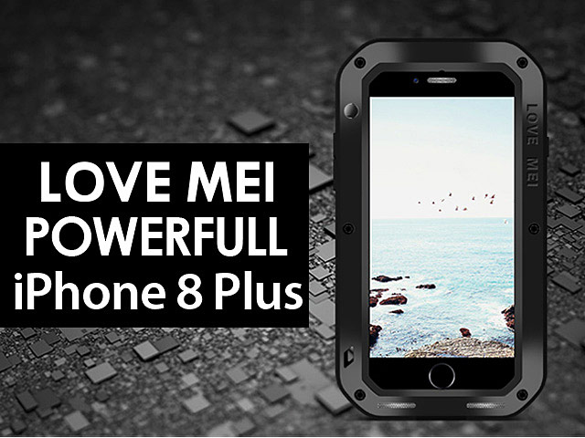 LOVE MEI iPhone 8 Plus Powerful Bumper Case