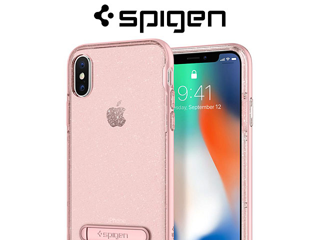 Spigen Crystal Hybrid Glitter Case for iPhone X