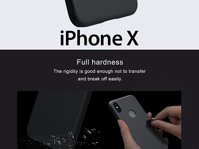 NILLKIN Super Frosted Shield Case for iPhone X