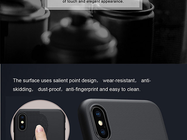 NILLKIN Super Frosted Shield Case for iPhone X