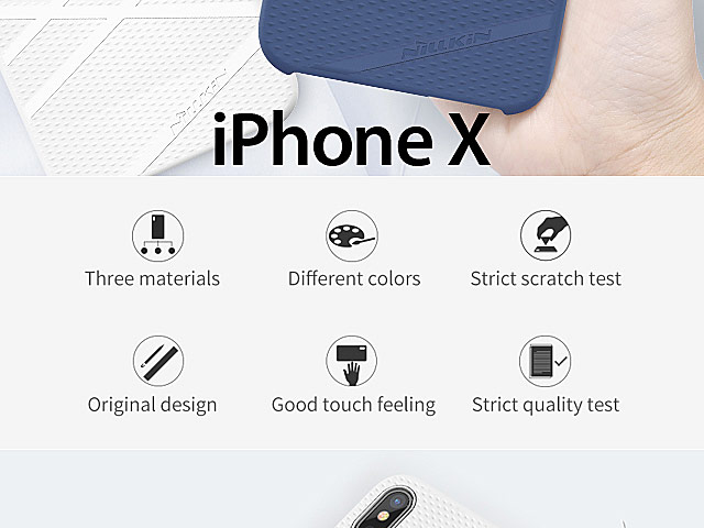 NILLKIN Flex Silicone Case for iPhone X