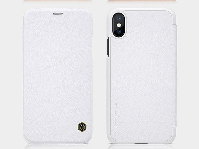 NILLKIN Qin Leather Case for iPhone X