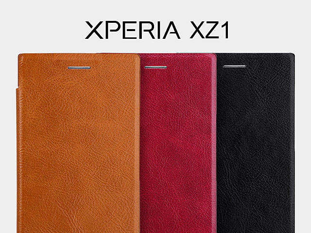 NILLKIN Qin Leather Case for Sony Xperia XZ1